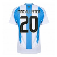 Billiga Argentina Alexis Mac Allister #20 Hemma fotbollskläder Copa America 2024 Kortärmad